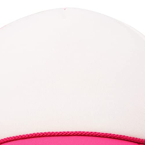 MR.R Sublimation Blank Polyester Mesh Cap Mesh Hat Two Tone Trucker Summer Mesh Cap with Adjustable Snapback,Rose Red,6 Pieces per Pack - Thumbnail 4