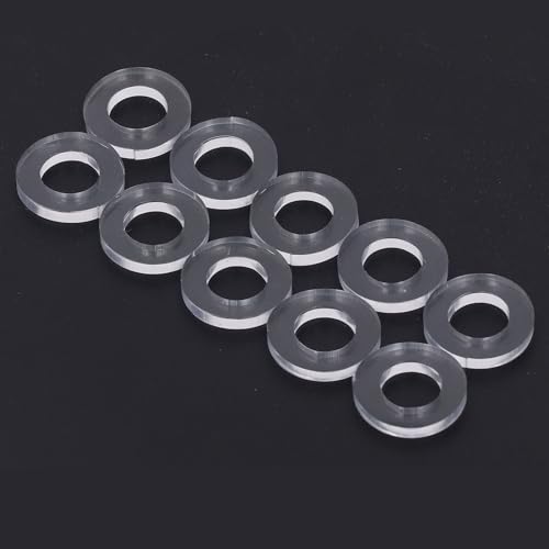 10PCS CO2 Regulator Washers Silicone Seals Gaskets for Soda Machine Carbonator Hose Replacement and Beverage Dispenser Maintenance