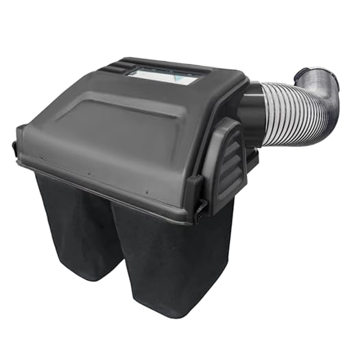 Twin Bagger/Double Bagger kit Compatible with 42-46inch Side Discharge Decks 、 Zero-Turn Lawn Mowers 36 Inch Lawn Tractors 2020 and After 36 Inch Double Bagger Riding Mowers (Note：No Iron stents)