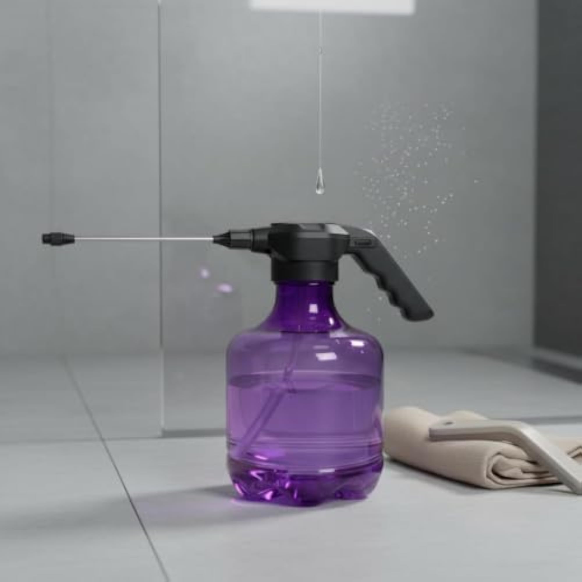 Electric Spray Bottle with Single-Button Operation, 3L