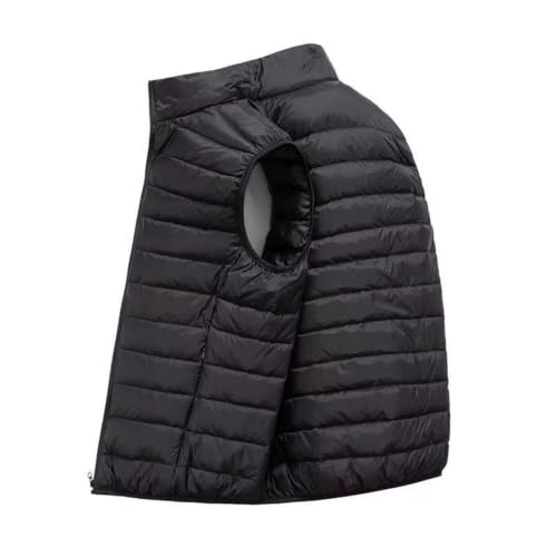 Puffer Vest Men Fall Winter Fashion Sleeveless Quilted Fleece Vest Jacket - image 5