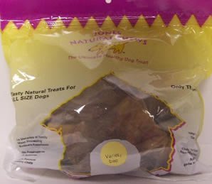 Jones Natural Chews Co. 090-05028 Natural Chews All Natural Assorted Variety Bag 20 pk Zipper Bag