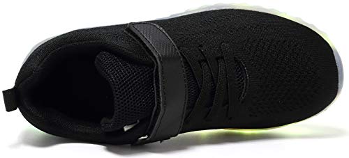 Nishiguang - Scarpe da ginnastica con luci a LED