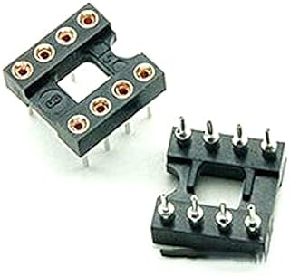 8P Foot Hole op amp Socket DIP8 IC Socket Round pin DIP IC Socket 8-pin