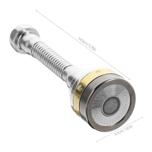 Extensor de grifo flexible para cocina con 3 modos de chorro y rotación 360 3