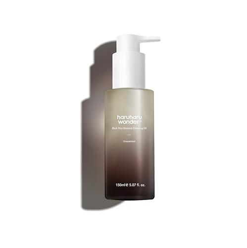 haruharu wonder Black Rice Moisture Cleansing Oil Double Cleansing Daily Makeup Remover Pore Oil Cleanser Korean Skincare For sensitive Non-comedogenic 150ml