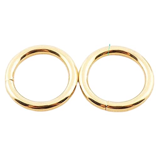 20 pcs 20 mm 3/4 inch Golden o Ring for Handbag Purse Clutch by Urban Creation-image-24