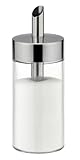 Tescoma Zuckerstreuer Glas und Edelstahl, Zuckerdose mit Deckel für weißen und braunen Zucker für zu Hause oder Gastronomien CLUB 225ml, spülmaschinenfest