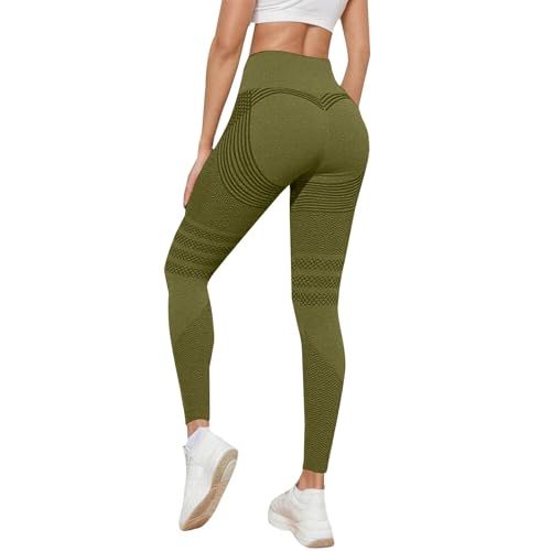 Leggings de compresión anticelulitis para mujer, leggings deportivos de cintura alta, mallas deportivas opacas con control de abdomen para yoga, fitness y uso diario, pantalones de mujer de talla