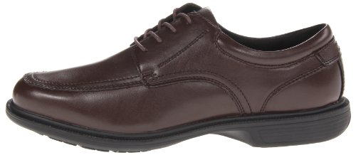 Nunn Bush Men's Bourbon Street Lace Up Oxford With Kore Slip Resistant Technology, Brown, 8.5 #TOP6