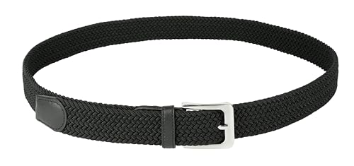 Canvas Elastic Fabric Woven Stretch Multicolored Braided Belts