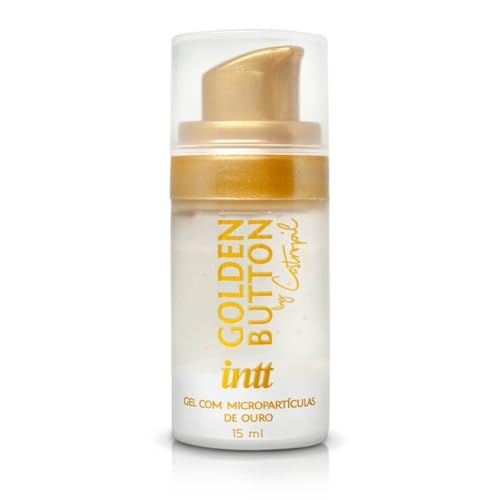 GOLDEN BUTTON GEL FACILITADOR ANAL COM MICROPARTÍCULAS DE OURO 23K BY CASTROPIL 17ML INTT