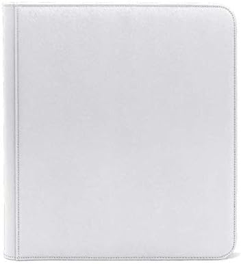 Miniatura 2 de Dex Protection Carpeta acolchada para tarjetas con cremallera, 12 unidades, almacena 480 tarjetas de juego, incluye 20 páginas laterales para