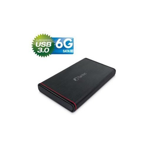 Preisvergleich Produktbild Fantec 225U3-6G 2.5" HDD Case USB3.0 schwarz