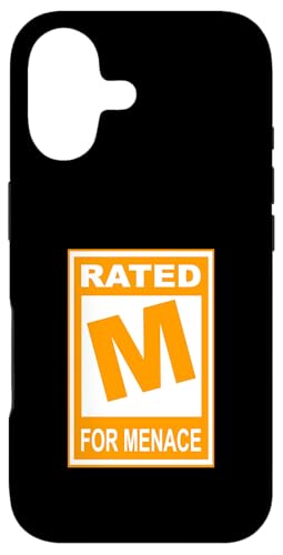 �I�����W�J���[ M For Menace �I�����W�O���t�B�b�N �X�}�z�P�[�X iPhone 17 �p