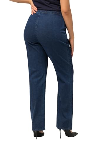 Ulla Popken Marlene Sottile, Mandy Jeans, Denim Scuro, 64 Eu - 2