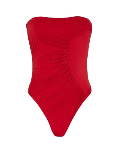 Maillot de bain Femme FK24-0022RD Rouge pour un maintien parfait sans compromis