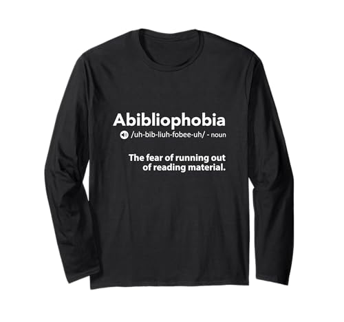 Abibliophobia Definition Funny Bookworm Statement �����Y ���f�B�[�X ����T�V���c