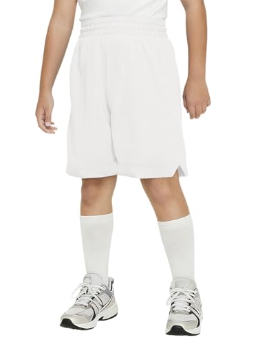 Haloumoning Boys Athletic Shorts High Waist Elastic Active Performance Running Basketball Shorts with Pockets 5-14 Years