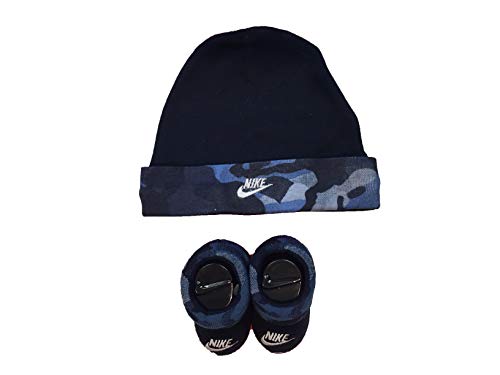 Image of Nike Baby Hat and Booties 2-Piece Set