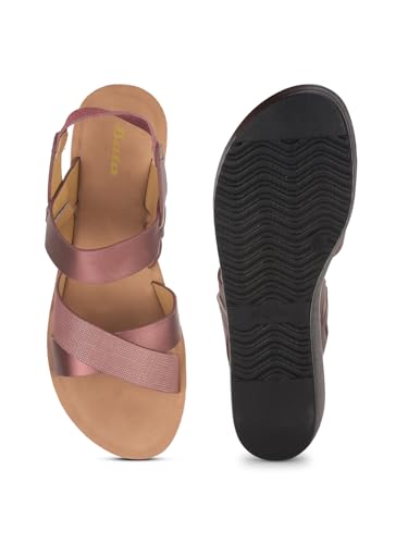 Image of Bata CLAM SANDAL E Women Casual Sandal In BROWN