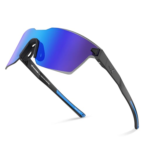 Image of KastKing Tarkio Polarized Fishing Sunglasses, One Piece PC Lens Rimless