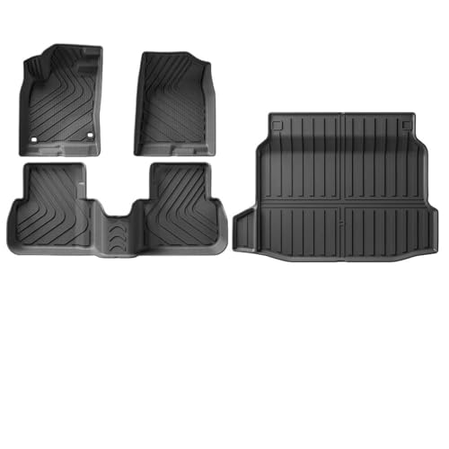 Tapis de coffre Honda Civic Type R protection TPE de dossier 4pcs