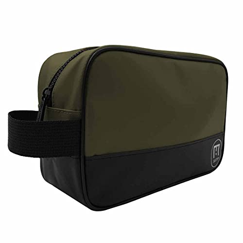 Trousse de toilette Skimp L'infidèle vert kaki au design français