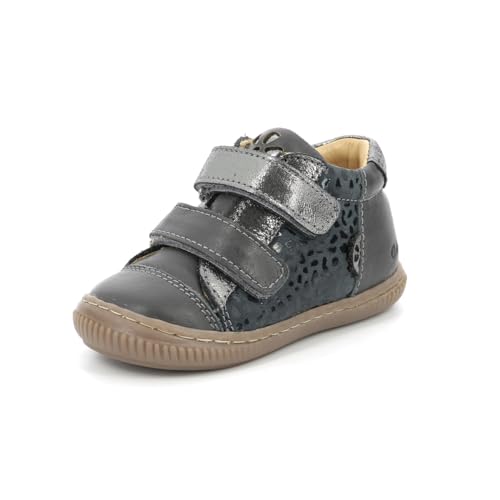 Sneakers hautes fille Frakro à semelle souple et fermeture éclair latérale