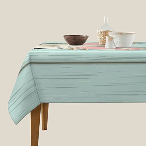 Fiephvsa Tablecloth Funny Easter Bunny Waterproof Washable Square Tablecover For Party Banquet Home Dinner Decor 54"X54" #TOP2