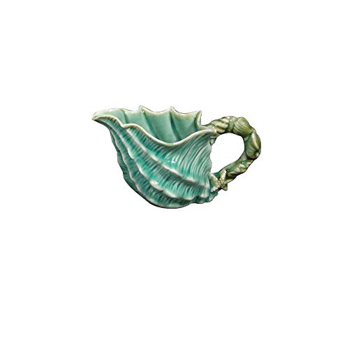 Blue Sky Ceramics Sky Ceramic Shell Figural Creamer Blue, Multi