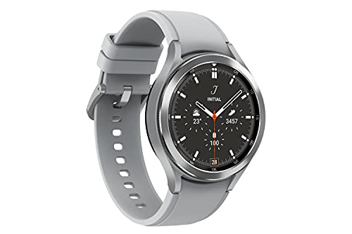 Image of SAMSUNG Galaxy Watch 4 Classic (46mm) Bluetooth - Smartwatch Silver