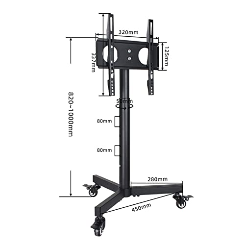 Soporte Universal de Piso para TV Ajustable THEGA miniatura 2