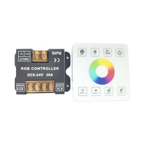 Variateur monochrome LED 30A à panneau tactile 86 pour un dégradé fluide