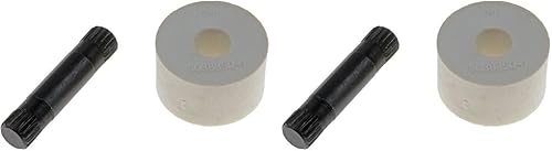Dorman 38350 Kit de rodillos para bisagras de puerta compatible con modelos seleccionados FordLincolnMercury, negro (paquete de 2)