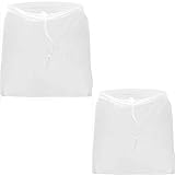 FIQAPJ 220-Micron 80 Mesh Filter Bags, Food Grade, for Nut Milk/Juice/Home Brewing, 14.5 x 10.49 x 3.98 Inches, 2 Pieces