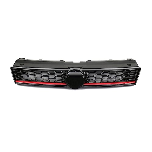Calandre VW Polo 2014-2018 nid d'abeille noire pare-chocs avant de rechange