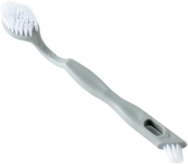 The Long Handled Soft Bristled Shoe Cleaning Brush Cleans Shoes Without Damaging Them