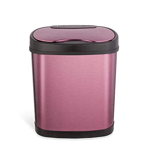 Caneca de basura rectangular sensor de movimiento 12 litros miniatura 2