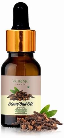 Young Chemist Clove Bud Essential Oil - 30ml | 100% Pure, Therapeutic Grade for Pain Relief, Oral Care & Aromatherapy | Ideal for Diffusers, DIY Remedies