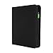 Vault X 12 Pocket Trading Card Zip Binder, 480 cards, Premium Exo-Tec Album Material, 20 Side-Loading Pages, Folder for Collectible Card Games, Sports, TCG (Black)