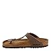 BIRKENSTOCK Gizeh Birkibuc Mocha Birkibuc 39 (US Women's 8-8.5) Regular