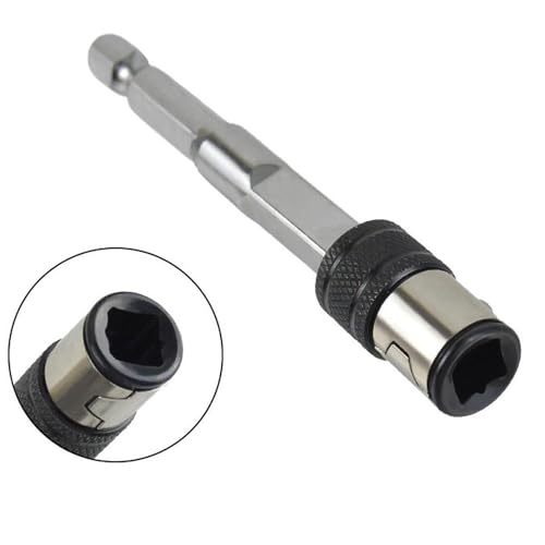 Adaptador de vástago hexagonal de 1/4 para evitar holguras en tornillos 8