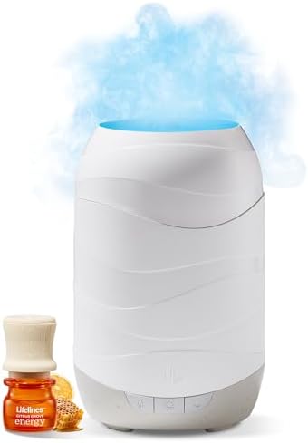 Lifelines Waves Ultrasonic Essential Oil Diffuser with Essential ...