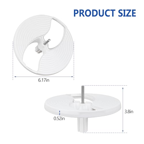 7051-145 Food Processor Disc Holder for Braun Disc holder, insert carrier fits for Braun models K600 K650 K700 K750 FP3010 FP3020 FX3030WH by CMENINCY - Image 2