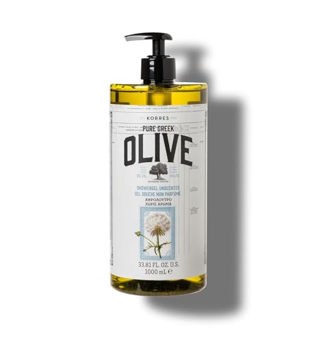 KORRES Pure Greek Olive Shower Gel, Unscented