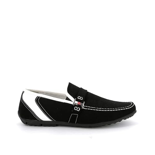 Uomo Design ? Herren-Mokassin perforiert ? Vincent II, Schwarz - Schwarz - Größe: 42 EU für 34,90 EUR bei amazon.de Bild: Uomo Design ? Herren-Mokassin perforiert ? Vincent II, Schwarz - Schwarz - Größe: 42 EU für 34,90 EUR bei amazon.de