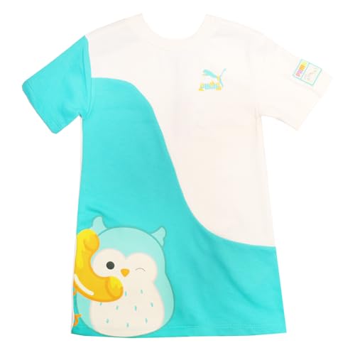 PUMA Infant Girls Sm X Colorblocked Short Sleeve Dress Casual Casual - Off White