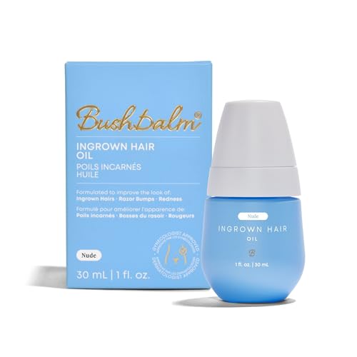 Bushbalm Ingrown Hair Oil - Helps with Ingrown Hair, Underarm Bum...