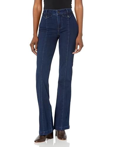 PAIGE Women's Hr Laurel Canyon Wlt Flap Pkt